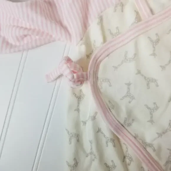 Mud Pie Everly Grey Sleep/Play Bundle 0-3M - Picture 4 of 8